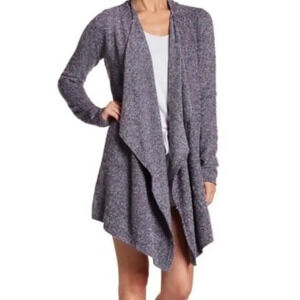 Barefoot Dreams Bamboo Chic Lite Calypso Wrap S/M Style 436 Navy Women’s